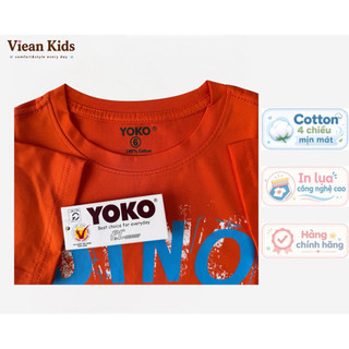 Bộ Quần Áo Khủng Long Thun Cotton 4 Chiều Cao Cấp Dành Cho Bé Trai từ 13 -27Kg - Hãng YOKO