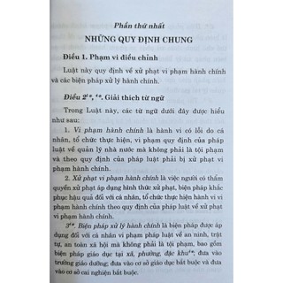 Luật xử lý vi phạm hành chính năm 2012 (sửa đổi bổ sung năm 2020, 2022, 2024, 2025)