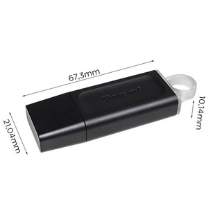 USB 3.2 Kingston DataTraveler Exodia 128GB Gen 1 đọc 100MB/s ghi 15MB/s - hàng SPC / FPT phân phối