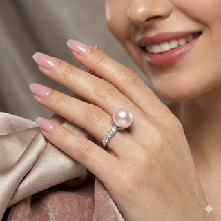 [N1150] Nhẫn Ngoc Trai Đá Nhân Tạo Nhiều Màu Nhiều Size Hạt Thanh Lịch, Sang Trọng - DAISYN