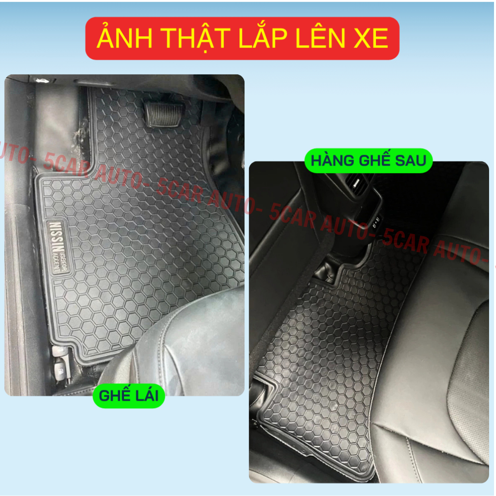 THẢM LÓT SÀN xe Hyundai Accent 2024 - Nay, Hàng Cao Su đúc ko mùi hôi, không thấm nước, dễ vệ sinh