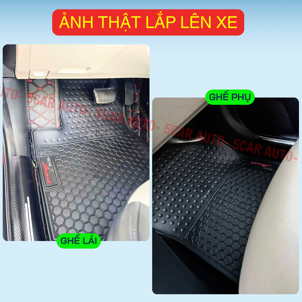 THẢM LÓT SÀN xe Hyundai Accent 2024 - Nay, Hàng Cao Su đúc ko mùi hôi, không thấm nước, dễ vệ sinh