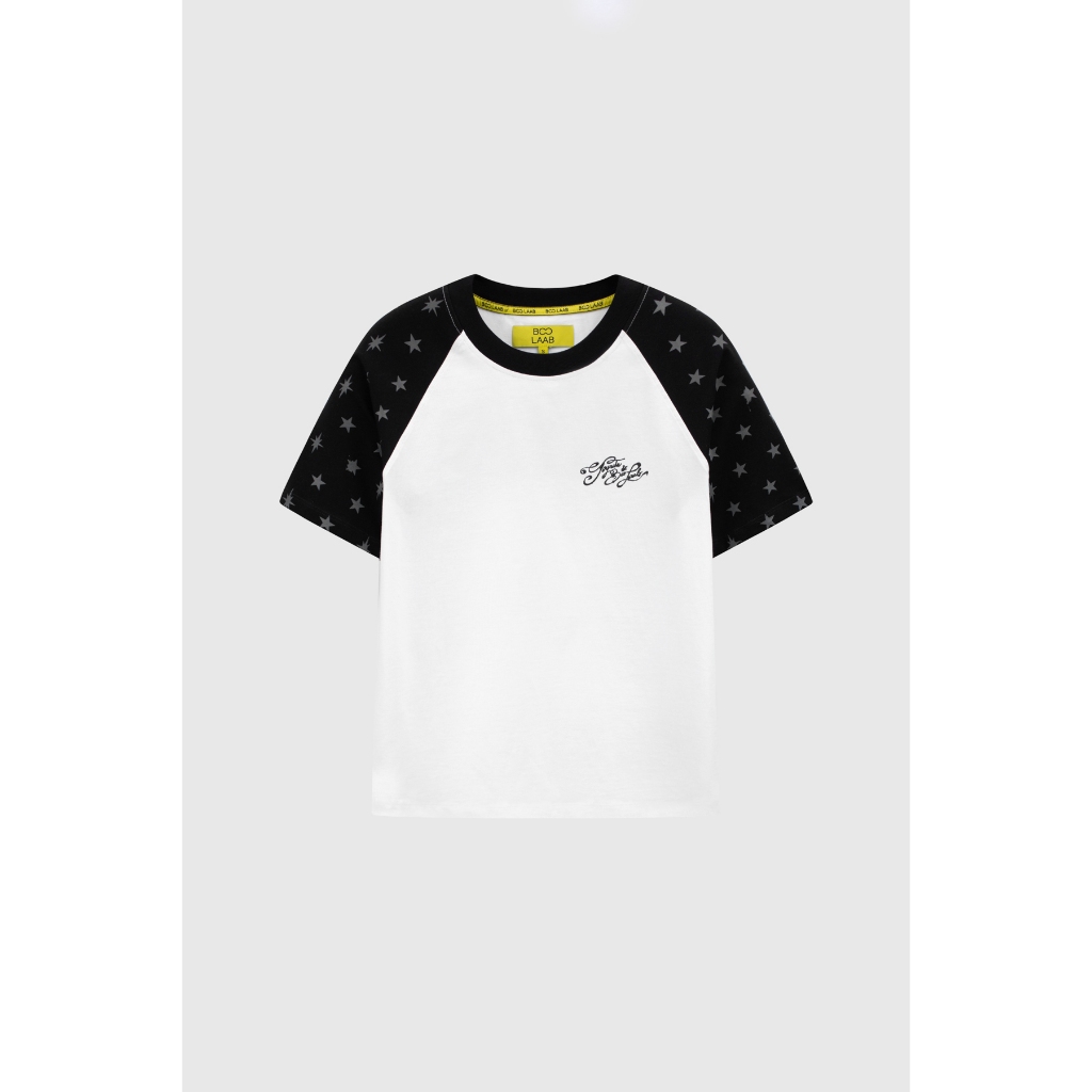 Áo Thun BOO Babytee Polka Star Tay Raglan BOOLAAB In Họa Tiết Chất Liệu Thoáng Mát