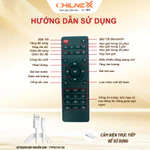 Đèn thiên hà V8 CHILNEXX Sao Xanh 23 Phim chiếu Galaxy hành tinh thiên văn trang trí nhà cửa phòng ngủ có loa bluetooth — ảnh 6