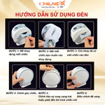 Đèn thiên hà V8 CHILNEXX Sao Xanh 23 Phim chiếu Galaxy hành tinh thiên văn trang trí nhà cửa phòng ngủ có loa bluetooth — ảnh 7