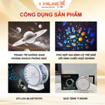 Đèn thiên hà V8 CHILNEXX Sao Xanh 23 Phim chiếu Galaxy hành tinh thiên văn trang trí nhà cửa phòng ngủ có loa bluetooth — ảnh 4