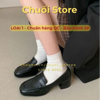 Giày oxford nữ da PU tổng hợp dệt vải đế cao su nhẹ nhàng tinh tế đáng yêu nữ tính