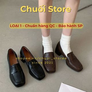 Giày oxford nữ da PU tổng hợp dệt vải đế cao su nhẹ nhàng tinh tế đáng yêu nữ tính