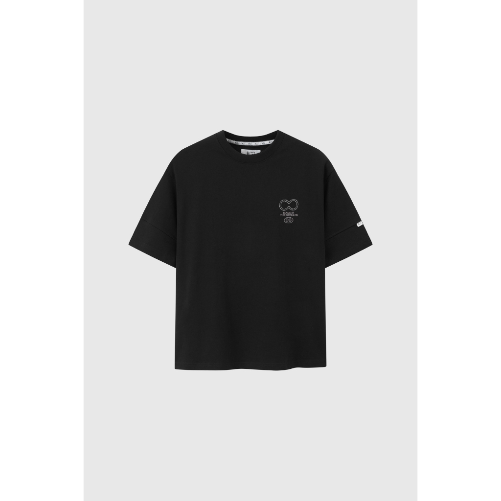 Áo Thun BOO Unisex In Lưng Họa Tiết Sáng Tạo Form Boxy Thiết Kế Trẻ Trung Chất Liệu Cao Cấp