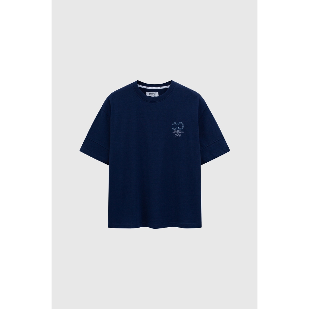 Áo Thun BOO Unisex In Lưng Họa Tiết Sáng Tạo Form Boxy Thiết Kế Trẻ Trung Chất Liệu Cao Cấp