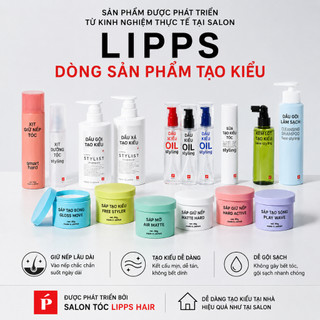 LIPPS Hair Wax 85g Sáp Vuốt Tóc Nam Chuẩn Salon Nhật Bản/ LIPPS Hair Wax 85g Professional Salon Men's Styling Wax/ Direct from JAPAN
