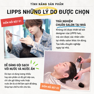 LIPPS Hair Wax 85g Sáp Vuốt Tóc Nam Chuẩn Salon Nhật Bản/ LIPPS Hair Wax 85g Professional Salon Men's Styling Wax/ Direct from JAPAN