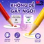 Bút Chì Màu Resin M&G 12/24/36/48 Màu – Dễ Tẩy Xóa, Dễ Phối Màu, Ruột Chắc Chống Gãy, Màu Sắc Tươi Đẹp