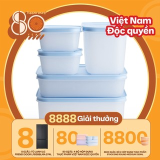 [Hỏa tốc HCM] Bộ hộp đựng thực phẩm Tupperware trữ đông đa dung tích