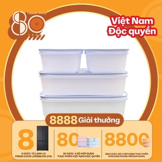 [Hỏa tốc HCM] Bộ hộp đựng thực phẩm Tupperware trữ đông đa dung tích