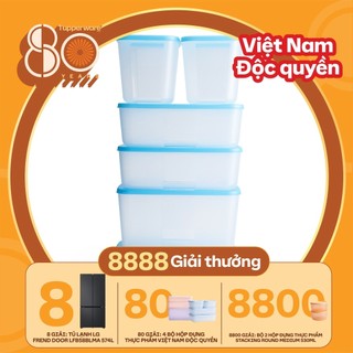 [Hỏa tốc HCM] Bộ hộp đựng thực phẩm Tupperware trữ đông đa dung tích