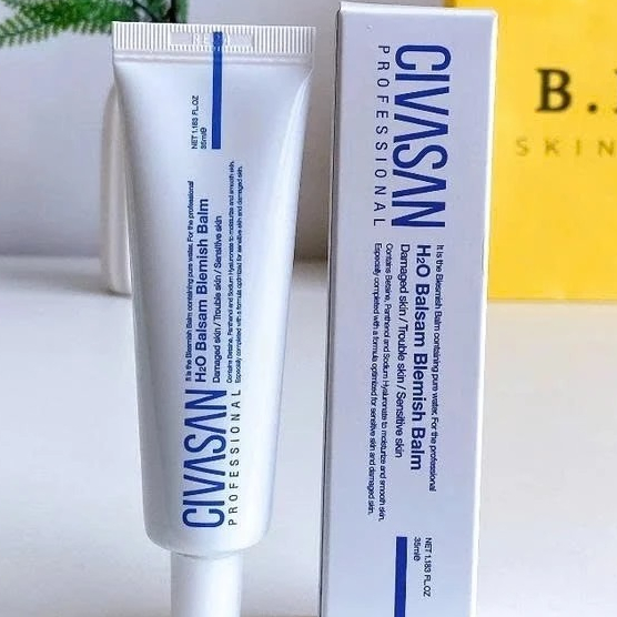[CHÍNH HÃNG] Kem Nền Dưỡng Da Civasan H2O Balsam Blemish Balm Che Phủ Khuyết Điểm