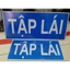 3M COMBO BIỂN TẬP LÁI PHẢN QUANG KÍCH THƯỚC MỚI TRƯỚC 35CM*15CM, SAU 45CM*20CM