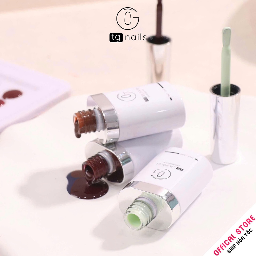 Set sơn 48 màu cọ tròn thương hiệu TG cao cấp