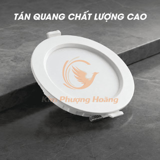 Đèn Led Âm Trần Không Viền , Đèn Downlight DOB công suất 5W, 9W, 12W Led Âm Trần 3 Màu Ánh Sáng