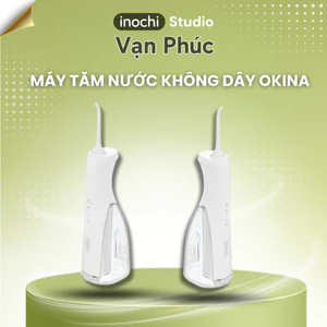 Máy Tăm Nước Không Dây Okina Chính Hãng – Bình Nước Lớn 280ml - 4 Chế Độ Làm Sạch (Chống Nước IPX7)
