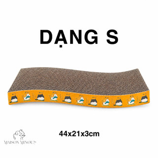 Bàn cào móng cho mèo dạng lượn sóng
