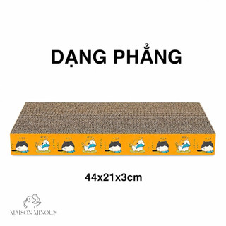 Bàn cào móng cho mèo dạng lượn sóng
