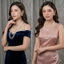 N874 dây chuyền ngọc trai nhân tạo 5 sợi, dây chuyền cưới , thiết kế dây chuyền ngọc trai nhân tạo