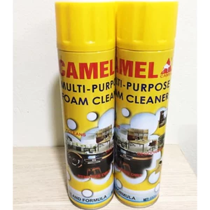 Chai xịt bọt vệ sinh đa năng nội thất ô tô Camel 650ml - Hiệu quả làm sạch vượt trội cho ghế da, ghế nỉ và trần nỉChai X