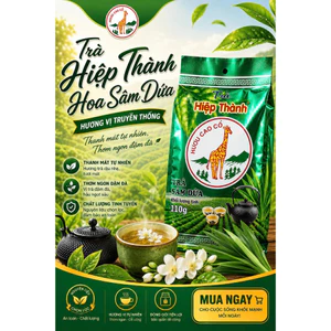Trà Hiệp Thành Sâm Dứa & Trà Lài 110g – Thơm Ngon Đậm Vị, Thanh Mát Tự Nhiên, Dễ Uống Mỗi Ngày