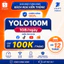SIM YOLO100M VinaPhone Chính Hãng | 1GB/Ngày | SIM Data 4G 5G | Chỉ 100K/Tháng