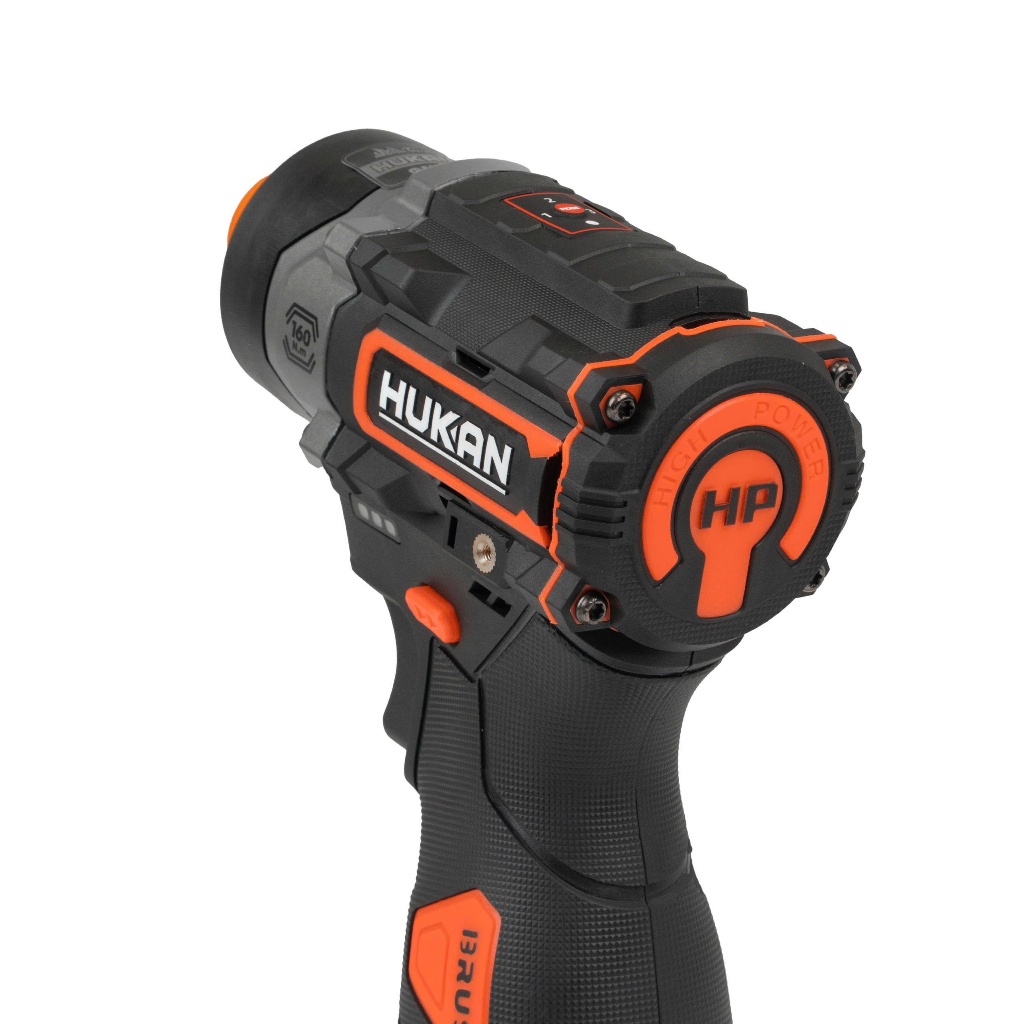Máy Chuyên Vít Búa HUKAN G2-CV160S |16V - Sạc Nhanh | Lực Siết 160Nm | Động Cơ Không Chổi Than |Đầu 1/4 Inch| BH 12T