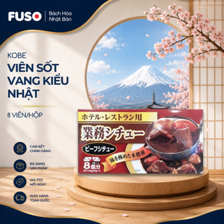 Viên Sốt Vang Kiểu Nhật Kobe Beef Stew – Hương Vị Bò Hầm Đậm Đà, Chuẩn Vị Nhà Hàng Fuso Bách Hoá Nhật Bản