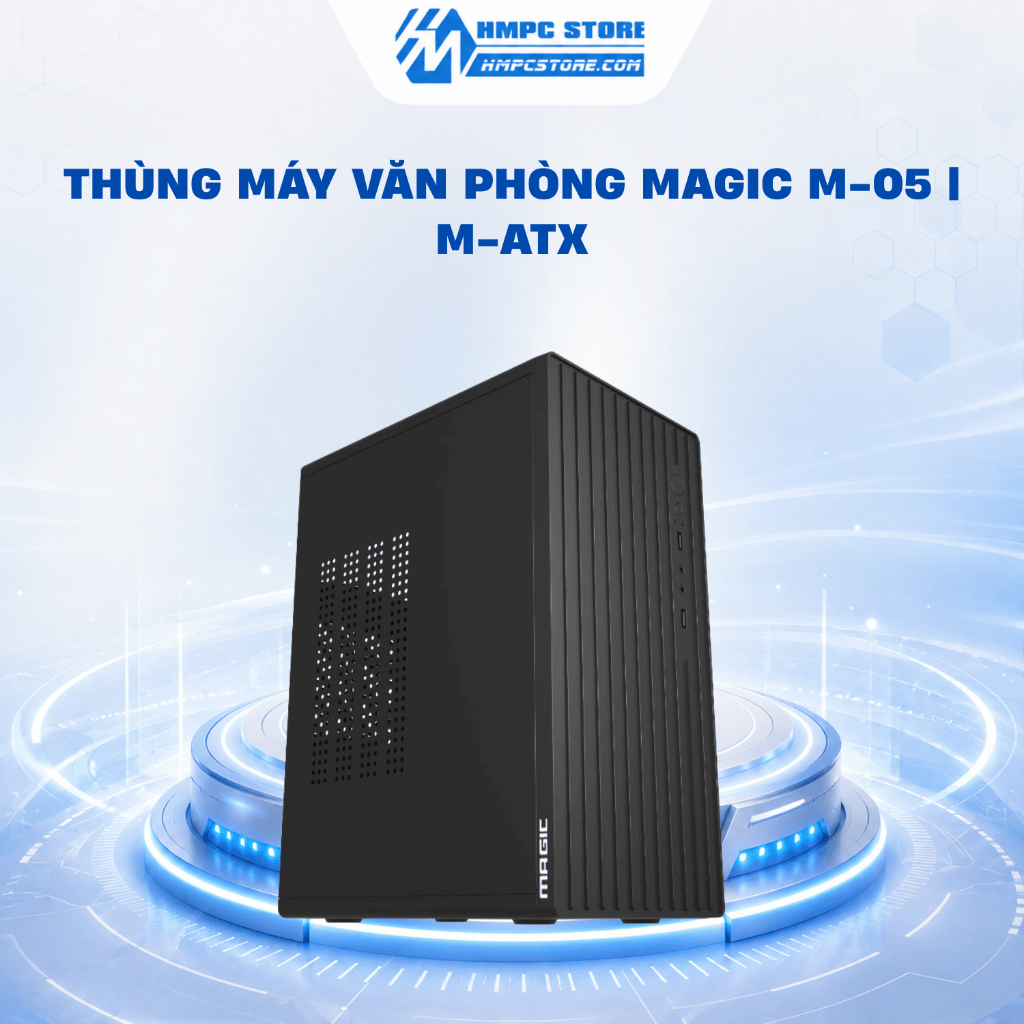 Case - Thùng máy văn phòng Magic M-05 | M-ATX, bảo hành 12 tháng | BigBuy360 - bigbuy360.vn