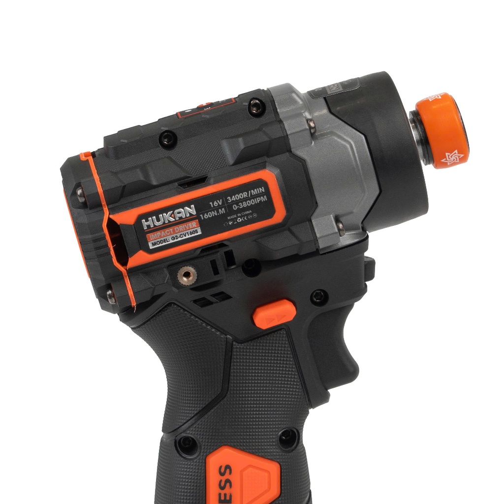 Máy Chuyên Vít Búa HUKAN G2-CV160S |16V - Sạc Nhanh | Lực Siết 160Nm | Động Cơ Không Chổi Than |Đầu 1/4 Inch| BH 12T