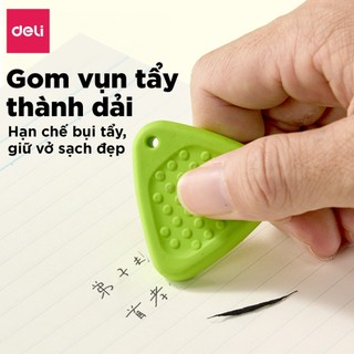 Set Gôm Tẩy Có Dây Treo Deli Gôm Tẩy Chì Siêu Sạch Ít Vụn Hình Ngôi Sao Dễ Thương Hình Dễ Thương Cho Học Sinh Tiểu Học