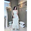Váy maxi chấm bi 2 dây tùng xòe form rộng thướt tha đi biển đu lịch hè siêu xinh