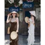 Váy maxi chấm bi 2 dây tùng xòe form rộng thướt tha đi biển đu lịch hè siêu xinh