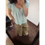 𝗦𝘂𝗯𝗶𝗻 𝗟𝗶𝗻𝗲𝗻 - Áo Linen Tưng Gân dài 53