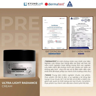Kem Dưỡng Trắng Dưỡng Ẩm Da KyungLab ULtra Light Radiance Cream 50ml