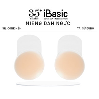 [MUA 1 TẶNG 1] Miếng dán ngực silicone iBasic nâng đỡ vòng 1 sử dụng nhiều lần PK091