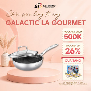 Chảo sâu lòng tổ ong Galactic La gourmet 20/24/28cm chính hãng, lớp chống dính bền bỉ,chống trầy xước GermanySnT HCM