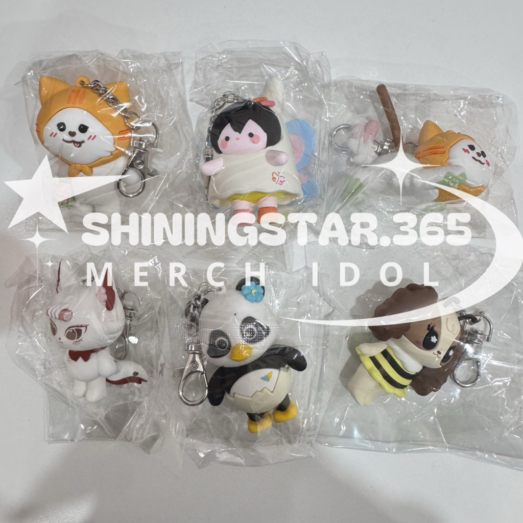JEWEL DOLL KEYCHAIN 1個 BBFF] Random Doll Keychain Mascot chọn ver MuvMuv Lunar Any Jewel