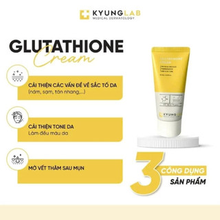 Kem Dưỡng Trắng Mờ Nám Tàn Nhang Liền Sẹo, Mờ Thâm Tái Tạo Làn Da KyungLab Glutathione Cream 50ml