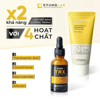 Kem Dưỡng Trắng Mờ Nám Tàn Nhang Liền Sẹo, Mờ Thâm Tái Tạo Làn Da KyungLab Glutathione Cream 50ml