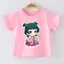 👕 Áo Thun Bé Gái mềm mịn thoáng mát in hình dễ thương 👕 AT797