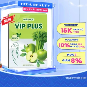 Giảm cân Vip X2 Plus tan mỡ cực mạnh thảo mộc giảm béo giữ dáng đẹp da lọ 30 viên