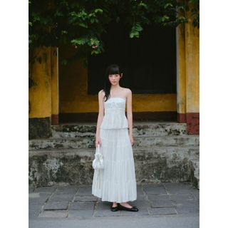 Áo OLV cúp ngực thiết kế cột nơ màu sắc ngọt ngào nữ tính Raquel phù hợp đi chơi đi biển
