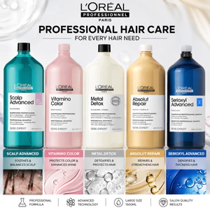 Dầu Gội Professionnel 1500ml | Phục Hồi, Giữ Màu, Ngăn Rụng & Chăm Sóc Da Đầu Chuyên Sâu