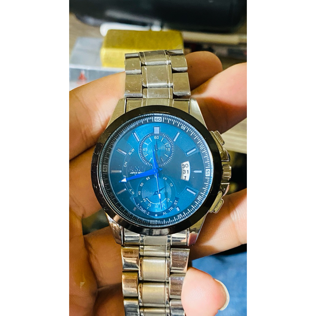 (22) XÁC Đồng hồ si nhật, hỏng, chết, vào pin không chạy, lấy linh kiện, học sửa chữa ...
